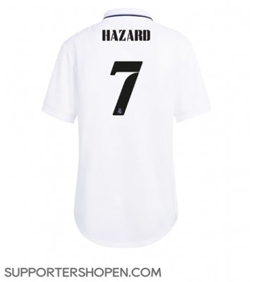 Real Madrid Eden Hazard #7 Hemma Matchtröja Dam 2022-23 Kortärmad